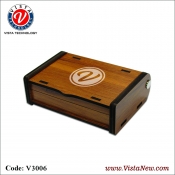 جعبه فلش مموری چوبی V3006